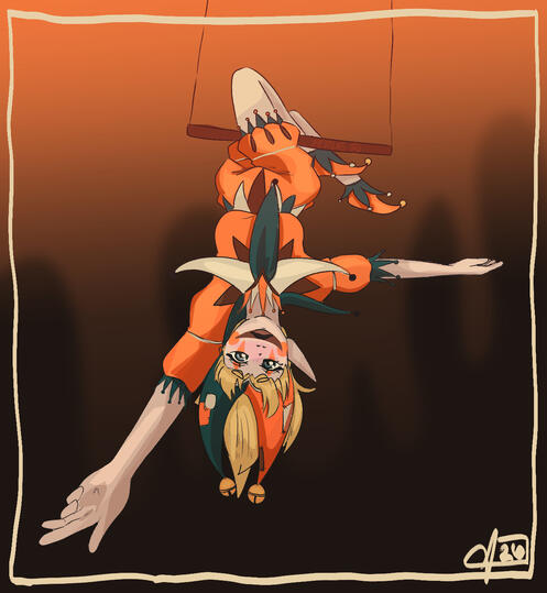 "Comedy!" Piece for Artfight 2026